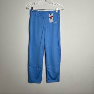 Nike Team Engineered Baseball Young Pants Light Blue  Size L